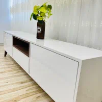 میز تلویزیون مینیمال هایگلاس