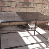 میزکارفلزی بزرگ|میز تحریر و کامپیوتر|شاهرود, |دیوار