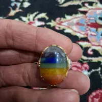 انگشتر هفت چاکرا وعقیق یمن|جواهرات|بندر ماهشهر, |دیوار