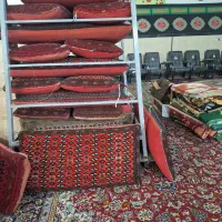 تعدادی پشتی طرح ترکمن دست دوم