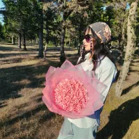 دسته‌گل‌ ربانی/باکس‌گل/خواستگاری/تولد/پول‌آرایی|گل مصنوعی|رشت, جانبازان|دیوار
