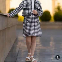 کت و دامن و بلیز ۳ تکه