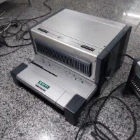 دستگاه پانچ برقی سیمی کن کتاب فنرزن سه قالبه کیوپا|لوازم التحریر|تهران, جوانمردان (اندیشه)|دیوار