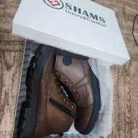 پوتین نیم بوت چرم سایز۴۲