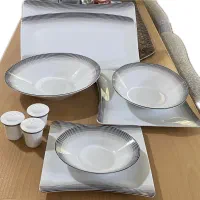 چینی زرین سرویس ۶ نفره ۳۰ پارچه|ظروف سرو و پذیرایی|کرج, عظیمیه|دیوار