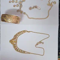 گردنبند و تک پوش و زنجیر طلا قیمت تابلو|جواهرات|تایباد, |دیوار