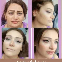 آموزش میکاپ حرفهای در لاهیجان با لوازم رایگان|خدمات آموزشی|لاهیجان, شیشه گران|دیوار