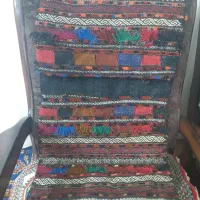 خورجین آنتیک دستبافت سیرجان(گلیم و فرش ریزبافت)|کلکسیون اشیاء عتیقه|اردبیل, |دیوار