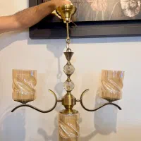 لوستر سه شاخه، دیوارکوب و آباژور