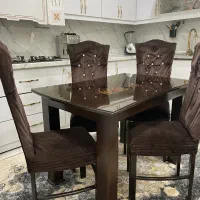 میزناهارخوری ۴نفره با چوب محکم|میز و صندلی غذاخوری|دورود, |دیوار