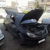 ۲۰۶ مشکی خواب بوده شاسی سالم خرج ظاهری داره|خودرو سواری و وانت|رامهرمز, |دیوار