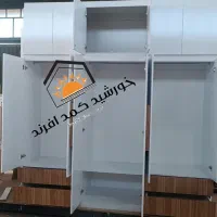 کمددیواری آماده کمد باکسی ۴ کشو دو رنگ