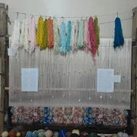 قالیچه نیمه کاره سالاری|فرش|تبریز, |دیوار