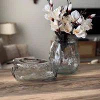 ست گلدان و جا دستمال دفرمه