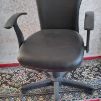 صندلی روکش چرم نو