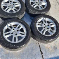 رینگ پنج پر دوبل با لاستیک 205|قطعات یدکی و لوازم جانبی|قزوین, |دیوار