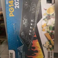 اجاق گاز پنج شعله صفحه ای sensiz