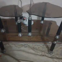 گل میز شیشه ای