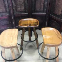 تعدادی صندلی اپن مینیمال چوبی نو