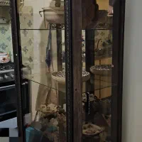 بوفه چوبی|بوفه، ویترین، کنسول|لشت نشا, |دیوار