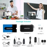 میکروفون بیسیم کیمافون مدل KIMAFUN G130|صوتی و تصویری|تهران, تهراننو|دیوار