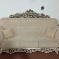 مبل هفت نفره با عسلی