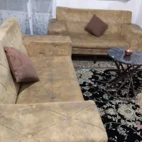 مبل 4نفره یک میلیون پانصد|مبلمان خانگی و میز عسلی|رباطکریم, کیکاور|دیوار