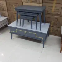 جلومبلی و عسلی ۴ تیکه|مبلمان خانگی و میز عسلی|اهواز, کوی علوی|دیوار