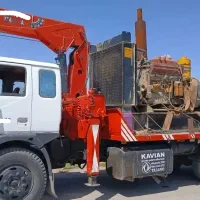 جرثقیل، حمل و نقل بار ، تعمیر موتور پمپ کشاورزی