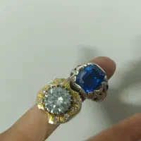 انگشتر موزنایت توپاز