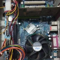 مادربرد و ورم وپاور وکارت گرافیک و کیس قدیمی