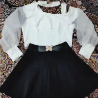 شومیز و دامن مجلسی دخترانه