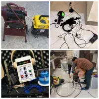 لوله بازکنی فنربرقی فنرزنی با ز کن گن چاه فنربازکن