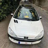 206 تیپ 6 مدل 84 سفید صدفی  در حد صفر|خودرو سواری و وانت|فردوسیه, |دیوار