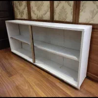 کمدجاکفش کتابخانه2طبقهMDFطول160عرض25ارتفاع67 عرض25