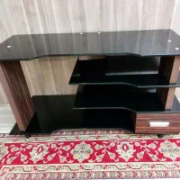 میز تلویزیون شیشه ای کارل (نشکن)