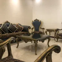 ست کامل مبل سلطنتی + چستر + ناهار خوری ۸ نفره|مبلمان خانگی و میز عسلی|تهران, جنتآباد شمالی|دیوار