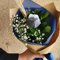 دسته گل ماربل زغال فعال و آلوئه ورا هدیه ای خاص