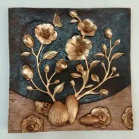 تابلوهای دیواری برجسته ومجسمه های پلی استر|مجسمه، تندیس، ماکت|زرند, |دیوار