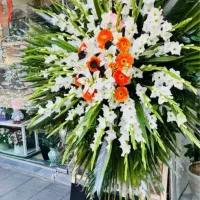 تاج گل دسته گل رومیزی|خدمات پذیرایی، مراسم|ارومیه, |دیوار