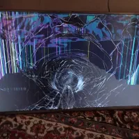 تلویزیون ضربه دیده49اینج|تلویزیون و پروژکتور|خرم‌آباد, |دیوار