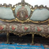 مبل سلطنتی ۹ نفره|مبلمان خانگی و میز عسلی|خرمآباد, |دیوار