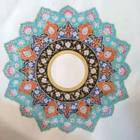 تذهیب شمسه با قاب دلخواه