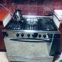 اجاق گاز تمام استیل فر دار پادیسان قطعات ایتالیا