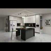 نیروکار در کارگاه کابینت سازی ام دی اف