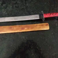چاقو تزئینی.از جنس فنر فولادی|کوهنوردی و کمپینگ|خرمآباد, |دیوار