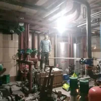 لوله کش پمپ آب گاز فاظلاب شوفاژ متورخانه چیلر