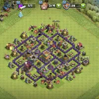 فوری اکانت کلش آف کلنز لول ۳۸ فول مکس تان