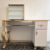 میز پایه سلطنتی و شلف۳طبقه