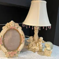 آباژور، قاب عکس و گوی برفی طرح فرشته